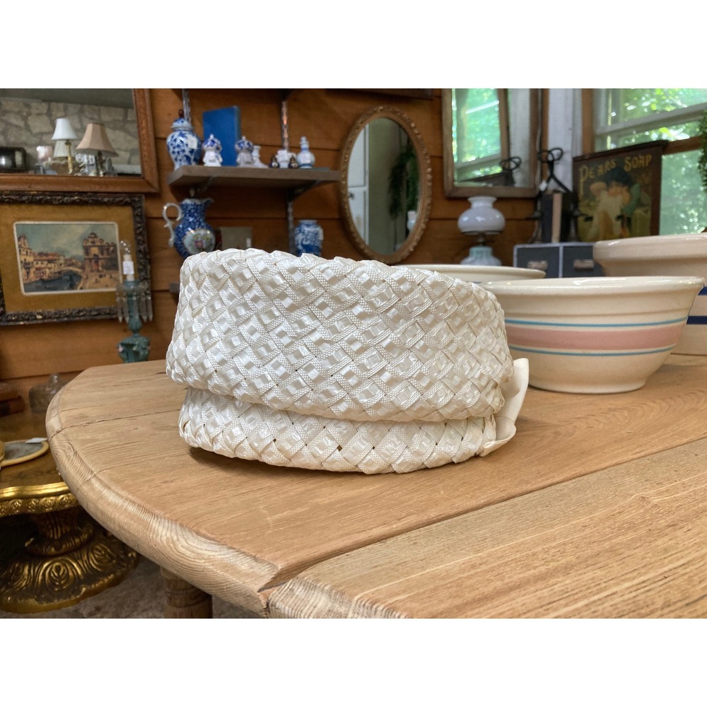 Straw Dress Hat Late 1950s/Early 1960s